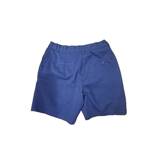 Lauren Ralph Lauren Shorts Navy Blue Mid-Rise Cotton 6.5 Inseam Women's 4 - Picture 3 of 7